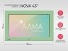 Интерактивная панель "NOVA 43" Интерактивная панель "NOVA 43"