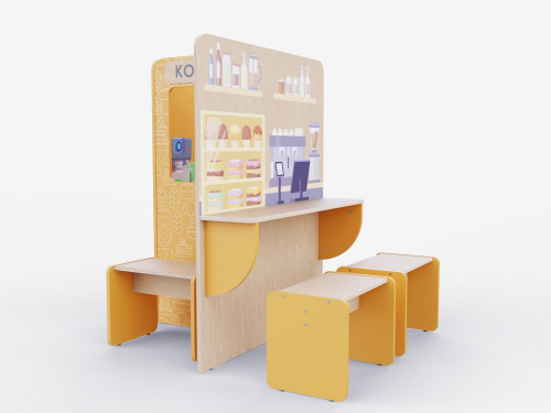 Игровая зона «Кофейня» из коллекции «НЕГА» Игровая зона «Кофейня» из коллекции «НЕГА»